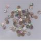 1pc Red abalone dots 6mm diameter x 1.5mm  Thickness    