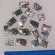 1oz Green abalone blanks mixed size 1mm thickness