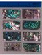 1pc Green abalone blanks 22mm x 42mm x 1.3mm 