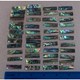 1pc Paua shell slides 8mm x 30mm x 1mm