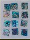 1oz Paua shell blanks mixed size 1.3mm thickness