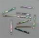 1 inch Green abalone strips 1.5mm width x 1.3mm thickness