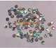 1pc Paua shell dot 4mm diameter x 1.3mm