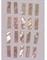 1pc. Awabi flat inlay blank (slides) size 8 x 29 x 1mm    