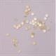 1pc Gold MOP dot 3mm diameter x 1.3mm   