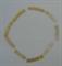 1 inch Gold MOP strips 5mm width x 1.3mm thickness x 110mm inside diameter