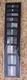 1 set Black MOP/White MOP split block inlay set 1.5mm