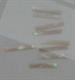 1 inch Greenlip abalone strip 1.6mm width x 25mm length x 1.3mm