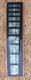 1 set Paua/W.MOP split block inlay set 1.5mm thickness