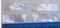1pc White Mother of Pearl feather 30mm Width x 90mm length x 0.15mm thickness