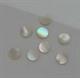 1pc Green Turban dot 7mm diameter x 1.3mm thickness    