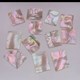 1oz Red abalone blanks mixed size 1.3mm thickness 